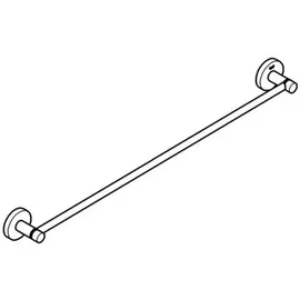 Grohe Essentials Wannengriff in L-Form 940 x 600 mm Metall chrom 40797001