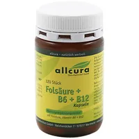 Allcura Folsäure+b6+b12 Kapseln