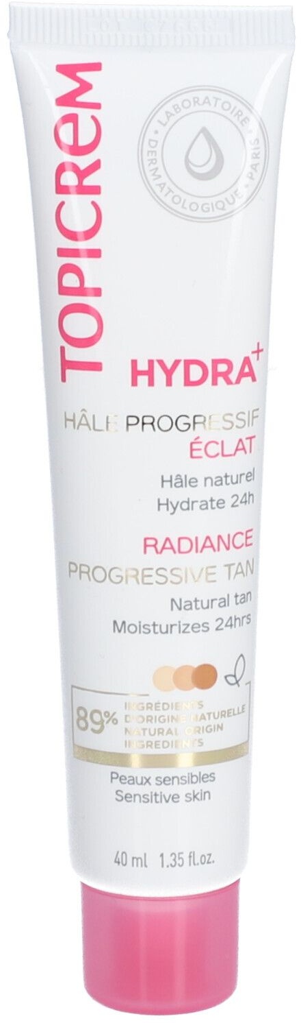 TOPICREM Hydra+ Hâle Progressif Éclat 40 ml crème