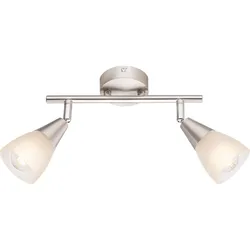 Decken Lampe Leuchte Spot Strahler 2-Flammig Beleuchtung Wohn Zimmer Küche Diele