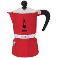 Bialetti Rainbow 3 Tassen rot