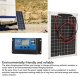 15-w-gleichstrom-solarpanel-set (12/24 V) Mit 50-a-regler, Schutzart Ip67, Für Wohnmobile Und Outdoor-anwendungen