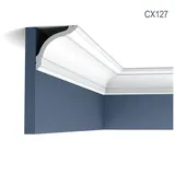 Orac Eckleiste Duropolymer CX127 Weiß 2 St. 200 x 9,4 x 9,4 cm