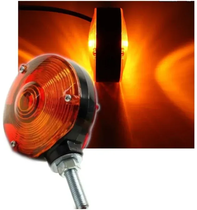1 Stück LED-Begrenzungsleuchte für Spiegel mit Halterungen für Lkw 12–24V (Scania, Volvo, MAN, DAF, Mercedes)