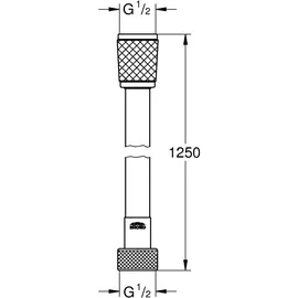 Grohe Relexaflex Duschschlauch (1250