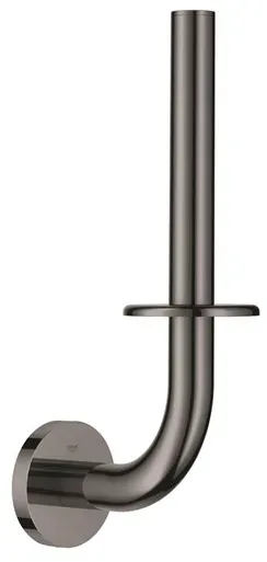 Essentials Spare toilet paper holder brushed warm sunset polished hard graphite