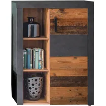 trendteam Stauraumschrank Indy Höhe 118 cm grau, Schränke, 62807136-0
