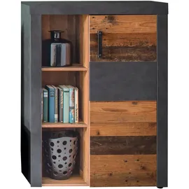 trendteam Stauraumschrank Indy Höhe 118 cm grau, Schränke, 62807136-0
