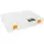 Perel Sortimentskasten Kunststoff 324 x 247 x 51 mm transparent/Gelb