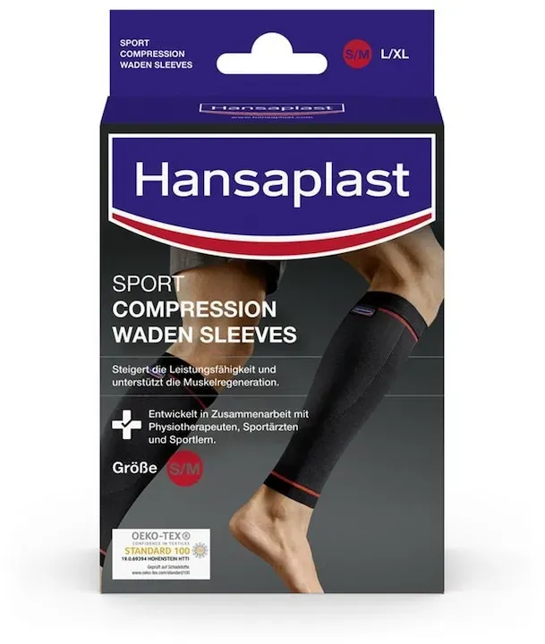 Hansaplast Compression Sleeves Wade Sportliche Belastung  