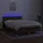 vidaXL Boxspringbett 140 x 200 cm Dunkelbraun