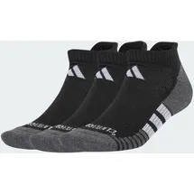 adidas Performance CLIMACOOL Cushioned Low Socken 3er Pack Grau/Schwarz/Weiß 40-42