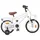 vidaXL Kinderfahrrad 12 Zoll weiß