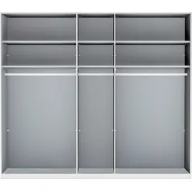 Wiemann Falttürenschrank Monaco 246,3 x 236 x 58 cm Braun/Weiß