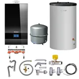 Buderus Logaplus Paket W42 schwarz mit Regelung BC400 35l MAG 7739621367