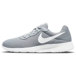 Sneaker NIKE SPORTSWEAR "TANJUN", Gr. 43, grau (grau, weiß), Textil, sportlich, Schuhe