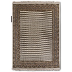 Orientteppich Mir Royal 40 x 60 cm Wolle Beige