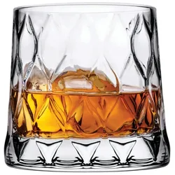 Pasabahce Leafy Wassergläser Whisky Glas 4er Set 320ml 420194