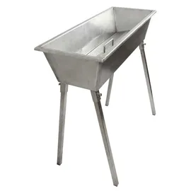 SCHMIDT security tools Mangal Grill 80x34 cm Silber