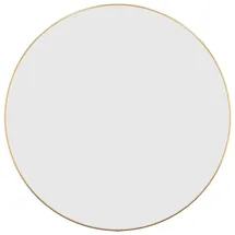 vidaXL Wandspiegel Golden Ø 60 cm Rund