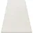 RugsX Teppich Buenos 7001 Shaggy Schlicht, Einfarbig Weiß White 60x100 Cm
