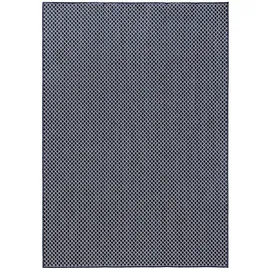 benuta Outdoorteppich, Blau 300x400 cm - Wetterfest & Uv-beständig - Multifunktional für Balkon, Terrasse, Garten - Küchenteppich & Wohnzimmerteppich - Pflegeleicht Robust
