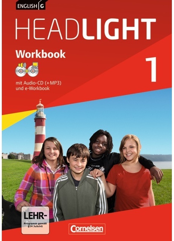 English G Headlight - Allgemeine Ausgabe - Band 1: 5. Schuljahr, Workbook Mit Cd-Rom (E-Workbook) Und Audios Online - Gwen Berwick, Geheftet