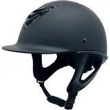 Ultra Leichte Erwachsene Reithelm Reithelm Ritterhut Abnehmbares Krempe Speed ​​Helm Reitfahrung 58-62 cm