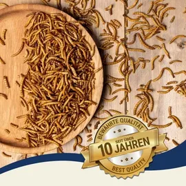 Lyra Pet 4 x 1 kg Lyra Pet® Mehlwürmer getrocknet