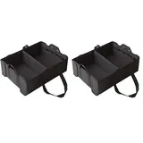 Walser Flexibox Kofferraumbox, Kofferraumtasche, Aufbewahrungstasche Kofferraum universell einsetzbar (Packung mit 2)