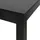 vidaXL Bartisch 55 x 55 x 107 cm Schwarz