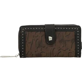 Anekke Core Mantle Wallet Portemonnaie braun