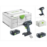 Festool TID 18-Basic Akku Schlagschrauber 18 V 180 Nm 1/4" + 1x Akku 3,0 Ah + Systainer - ohne Ladegerät
