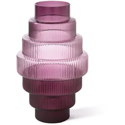 Pols Potten - Steps Vase XXL, dunkles lila