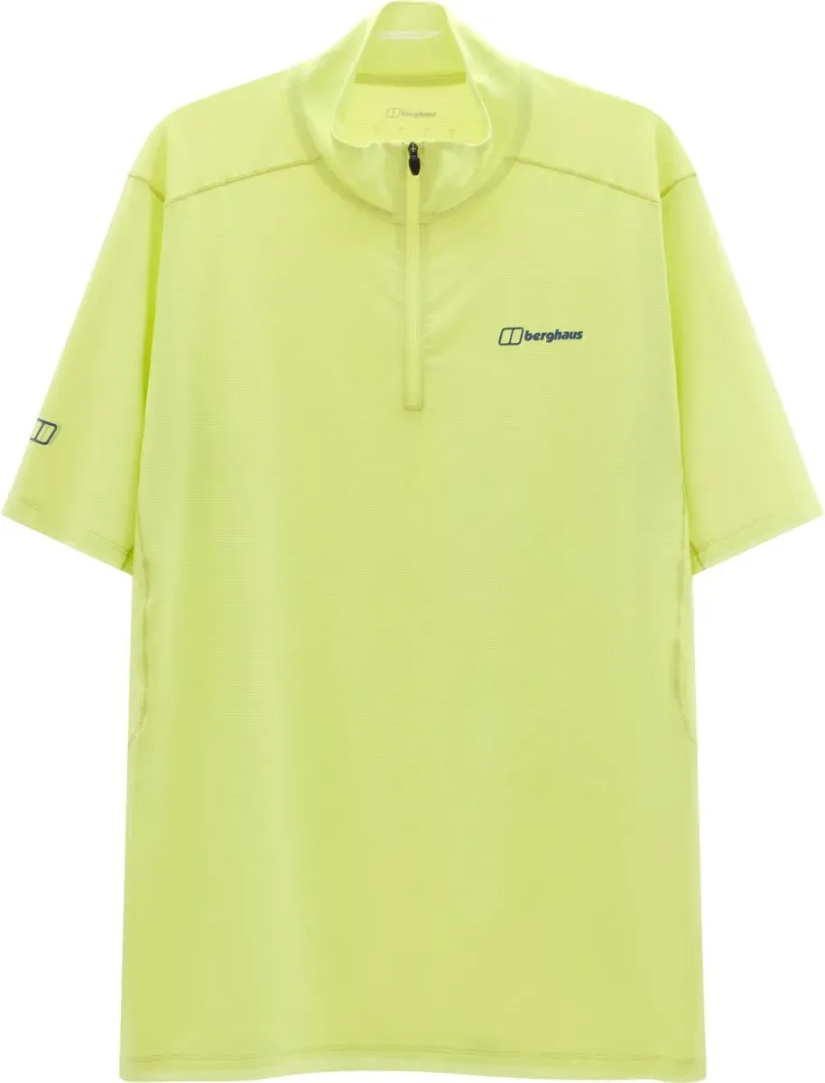 Berghaus M Light Trail SS Half Zip green (C1736) M