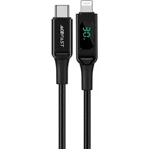 ACEFAST USB-C auf Lightning 1,2 m Schwarz
