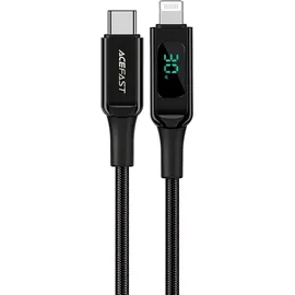 ACEFAST USB-C auf Lightning 1,2 m Schwarz