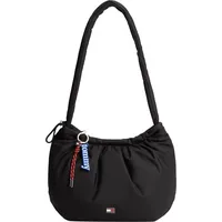 Tommy Hilfiger Icon Charms Hobo Schultertasche Synthetik Black