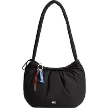 Tommy Hilfiger Icon Charms Hobo Schultertasche Synthetik Black