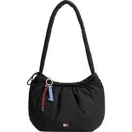 Tommy Hilfiger Icon Charms Hobo Schultertasche Synthetik Black