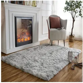 luxuskollektion Badteppich Hellgrau 80 x 120 cm