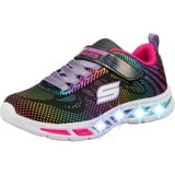 Skechers Mädchen Litebeams Gleam N' Dream Sneaker, Black Black Multi Bkmt, 27 EU - 27 EU