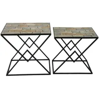 Garden Pleasure Meru Beistelltisch 55 x 36 x 56