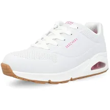 SKECHERS Uno - Stand on Air Weiß/Hot Rosa 36