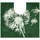 GRUND Pusteblume Grün 2-tlg. Set 20 x 20 cm