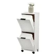 KESPER Universalschrank weiß Spanplatte B/H/T: ca. 36x95x23 cm - weiß