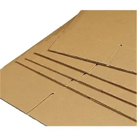 NESTLER Wellpapp-Faltkartons 1-wellig braun 23,5 x 23,5 x 16,7 cm Außenmaß, 20 St.