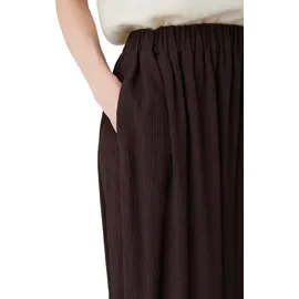 Opus Midirock Damen Crinkle Struktur Braun 40