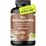 nature flow Bio Ashwagandha Kapseln 180 St.