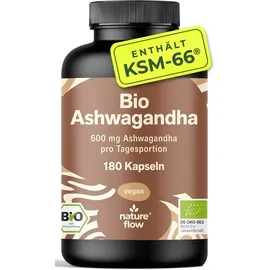 nature flow Bio Ashwagandha Kapseln 180 St.